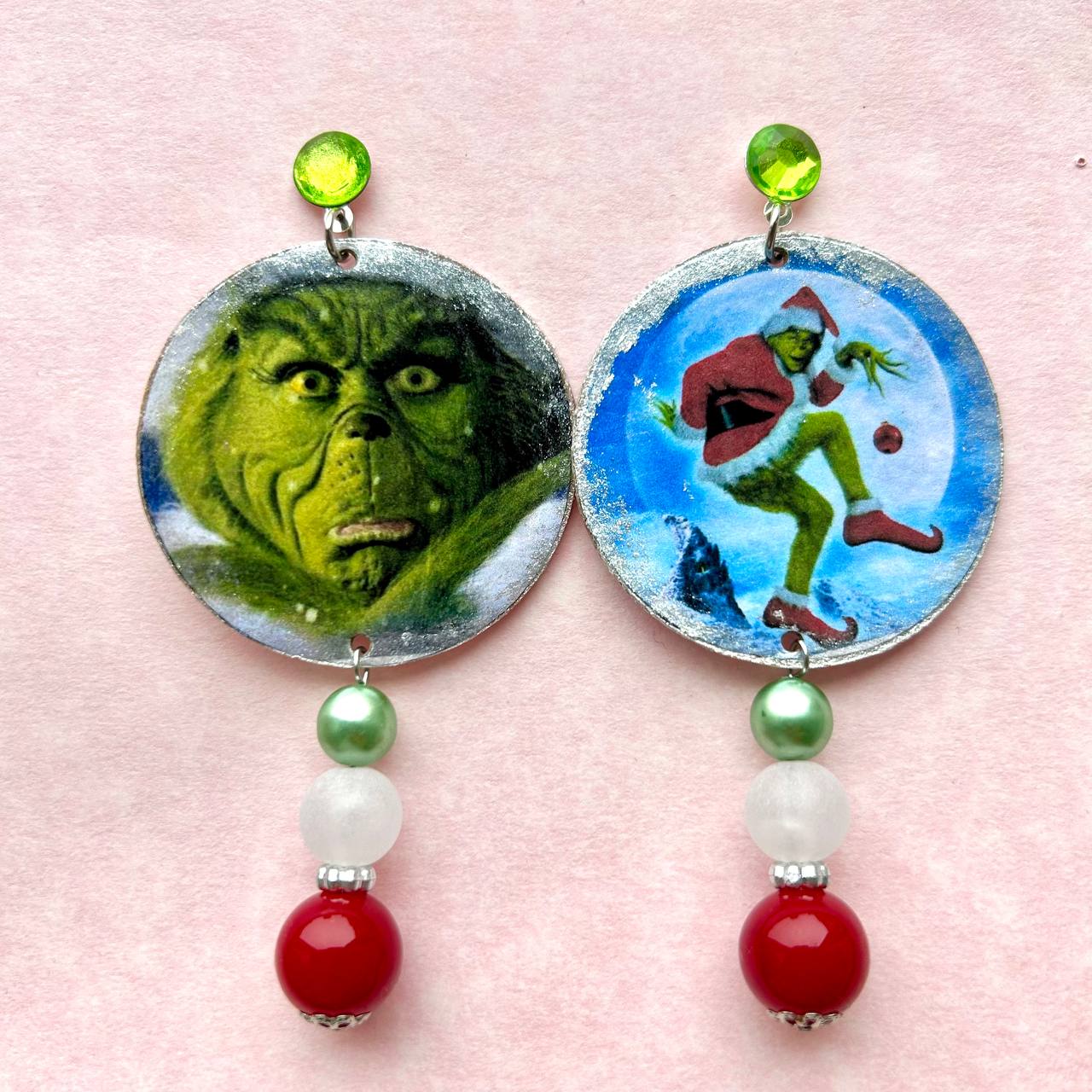 Orecchini "GRINCH"