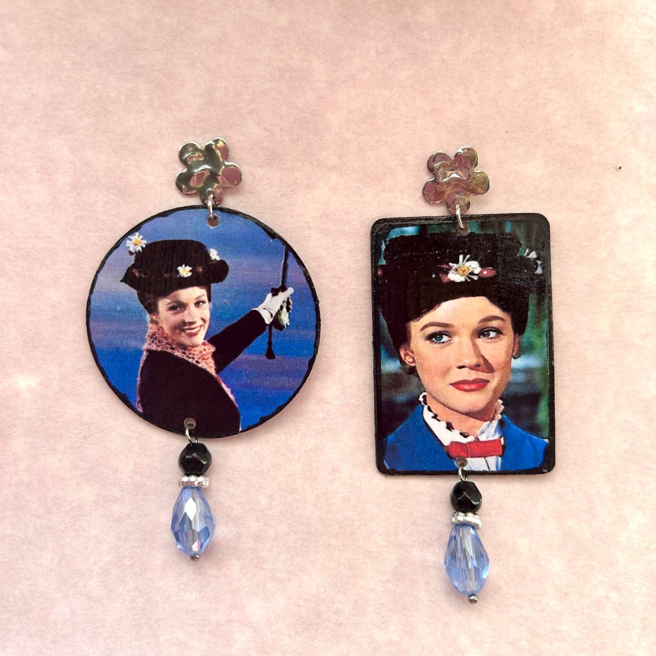Orecchini film Mary Poppins artigianali