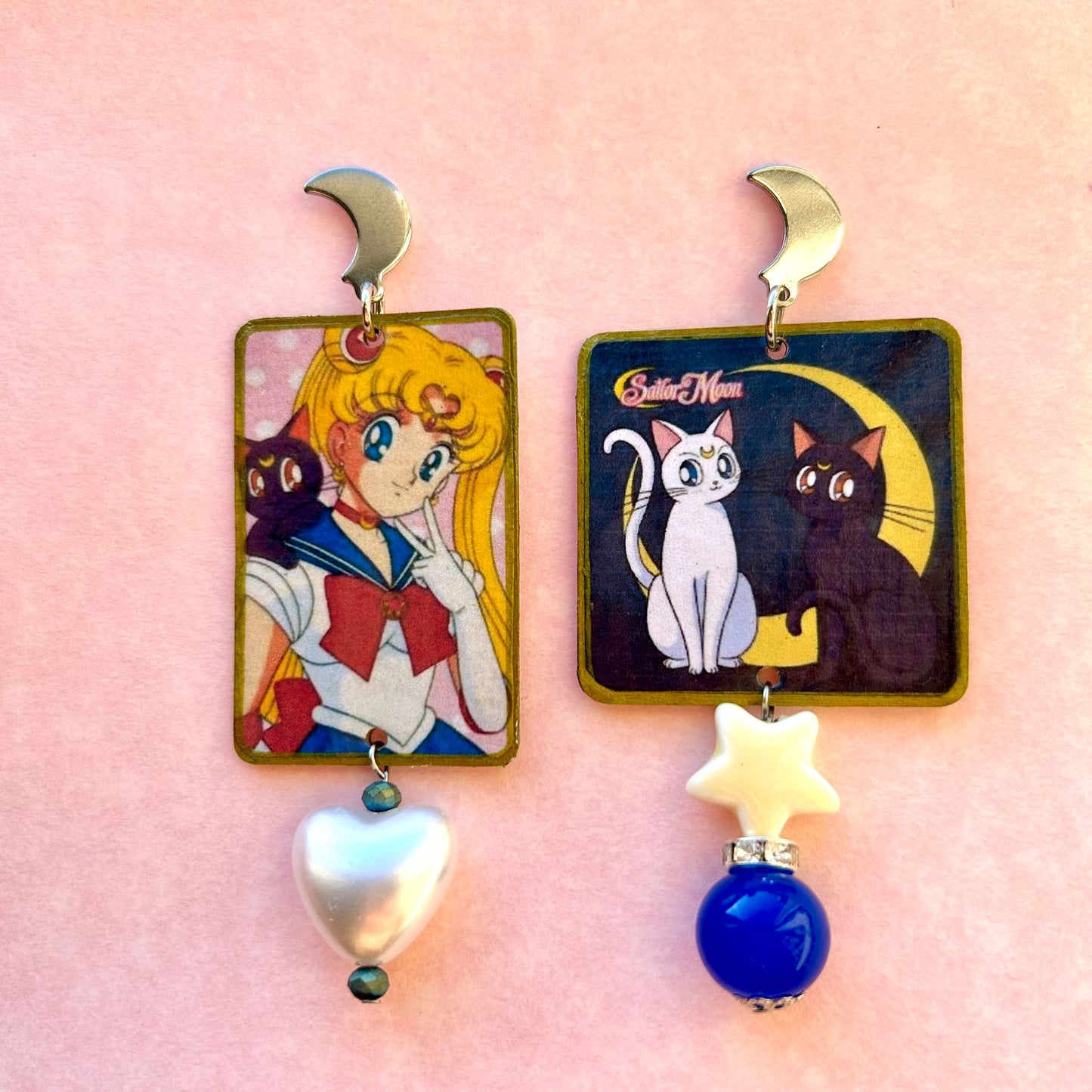 Orecchini anime Sailor Moon anni 90