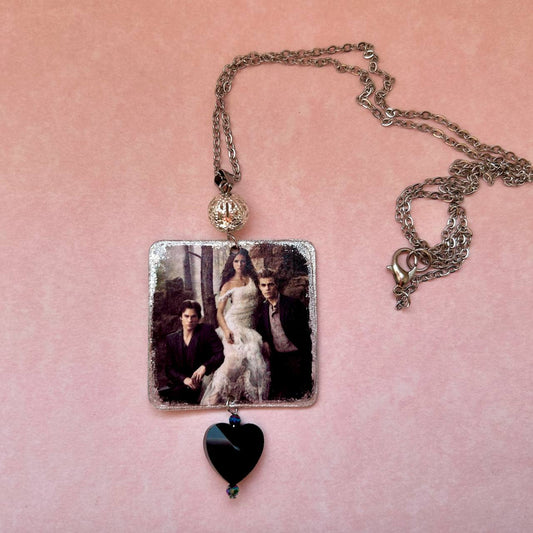 Collana serie tv The vampires diares artigianale