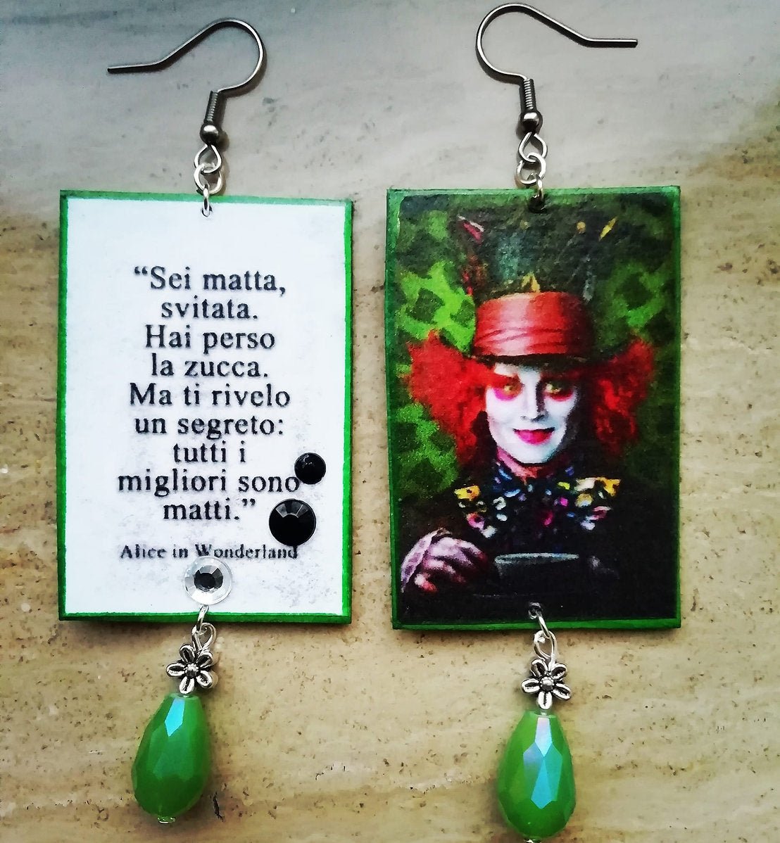 Orecchini "CAPPELLAIO MATTO" - Mony's Bijoux