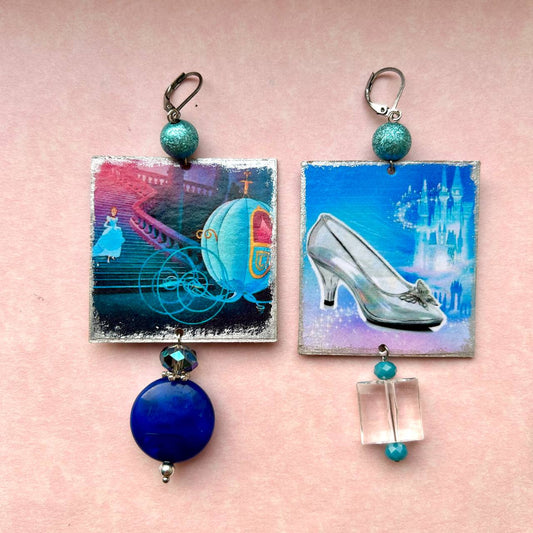 Orecchini Disney Cenerentola artigianali