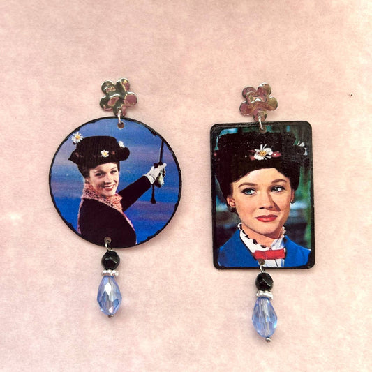 Orecchini film Mary Poppins artigianali