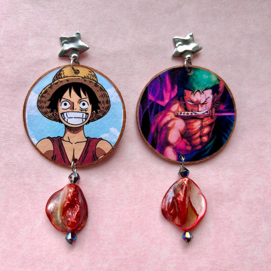 Orecchini anime One Piece anni 90